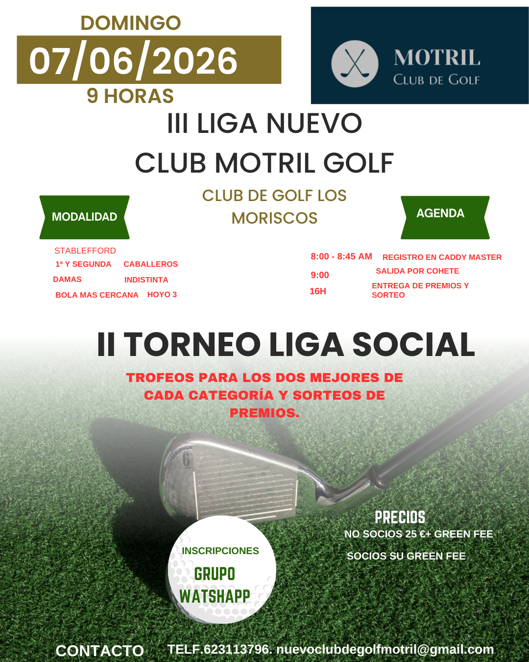 lll LIGA NUEVO CLUB MOTRIL GOLF